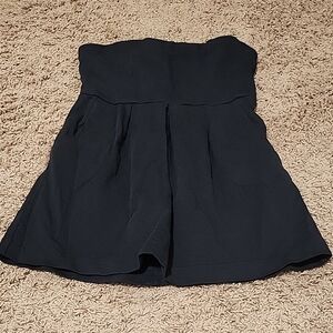 Poetry Charcoal Gray Tube Top